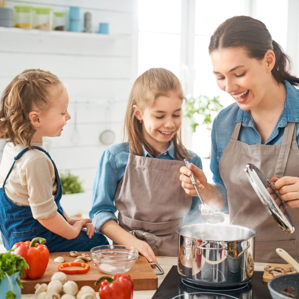 veilig koken met kinderen