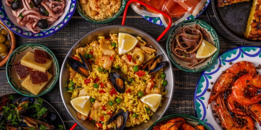 Spaanse paella