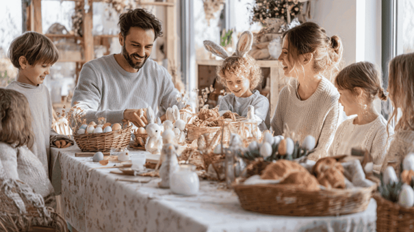 paasontbijt met kinderen