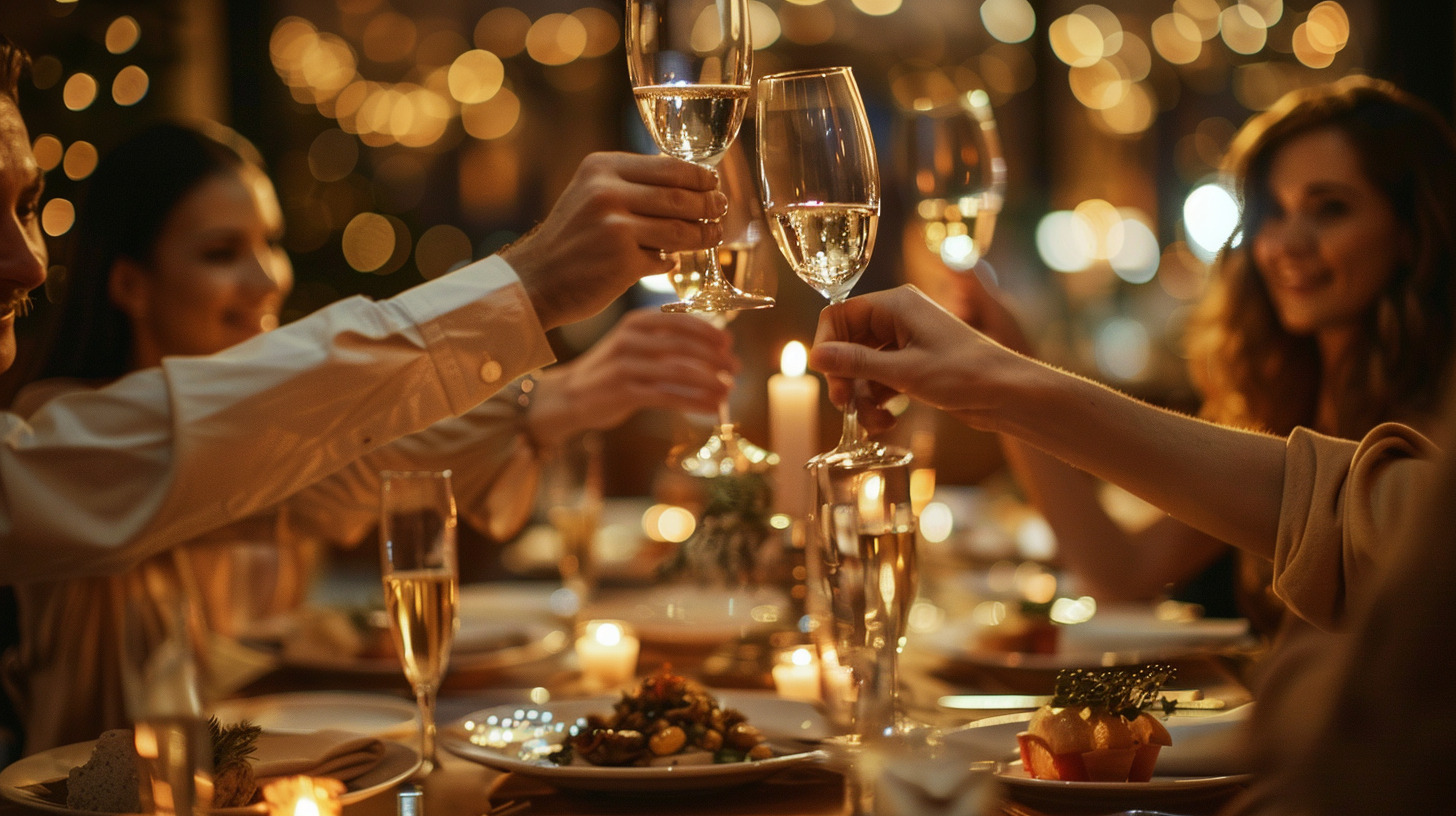 Private dining meemaken met een groep mensen