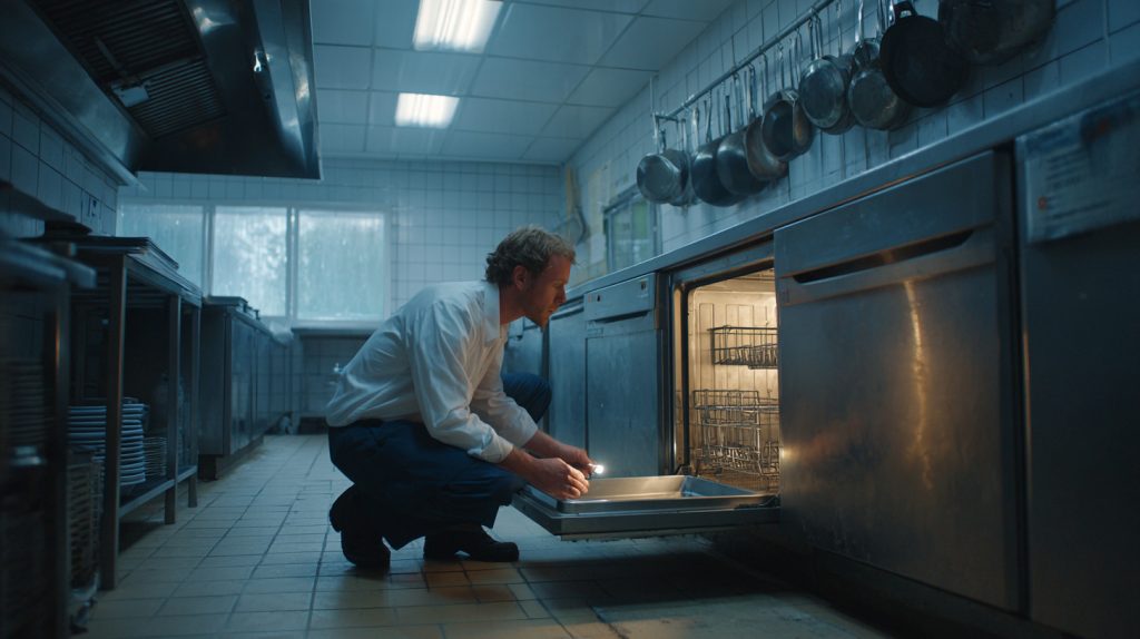Horeca vaatwasser kapot garantie
