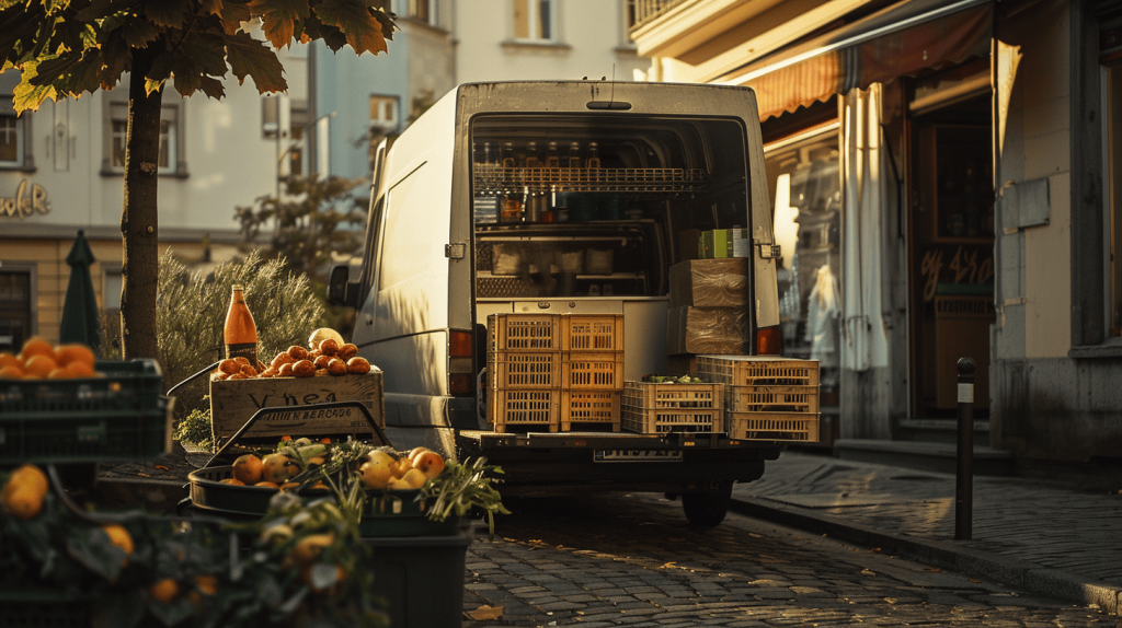 Levering busje