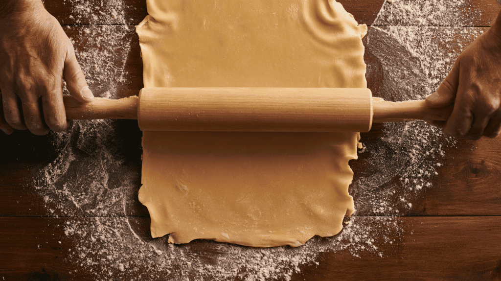 uitgerold pastadeeg